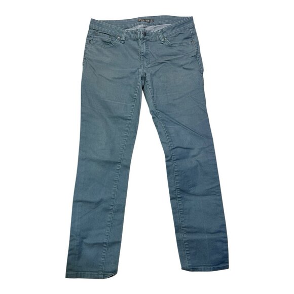 prAna Pants - Prana jeans womens straight leg blue mid rise size 12/31